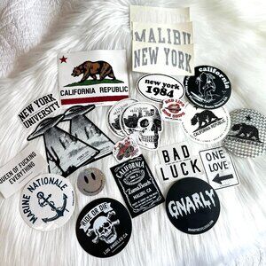 LOT 25 of Brandy Melville Stickers Unused